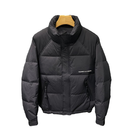 Stand Collar Men's Down Jacket Rooms Thick Warm Jacket