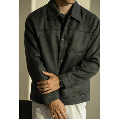 Retro Style Men's New Autumn Clothes Multi-pocket Jacket