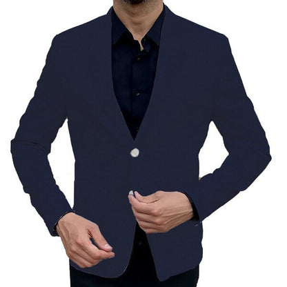 Business Casual Printing Fashionable Men's Jacket