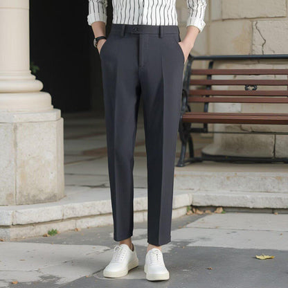 Men's Casual Korean Ankle Suit Pants