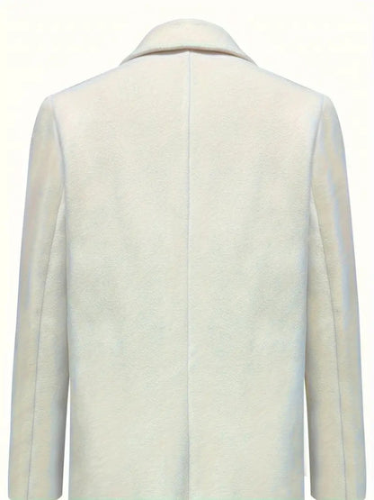 2025 New Women's Coat, Solid Color Coat, Essential For Autumn And Winter, Warm Coat 