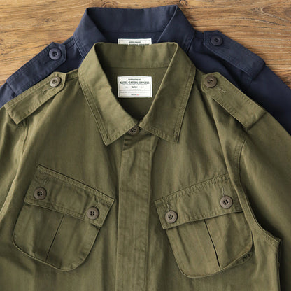 New Autumn Lazy Men's Lapel Long Sleeve Jacket