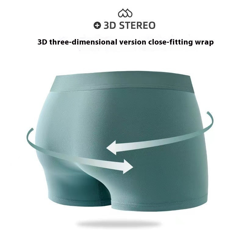 Breathable Bottom Skin-friendly Men's Massage Particles Underwear
