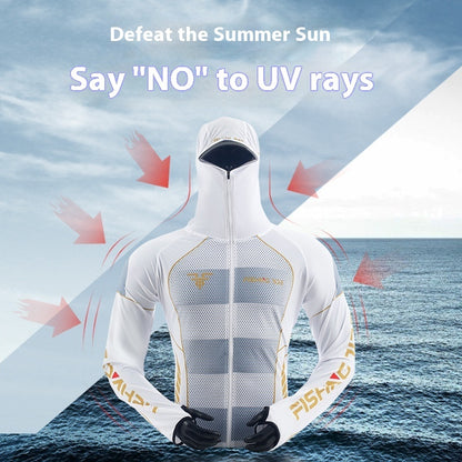 Fishing Suits Sun Protection Men's Summer Breathable Ice Silk Clothing Outdoor Sports Quick-drying