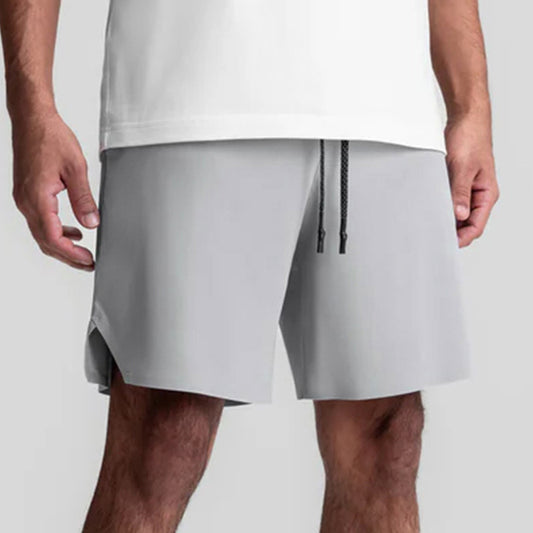 Men's Seamless Sports High-grade Multi-bag Quick-drying Knee Length Pants
