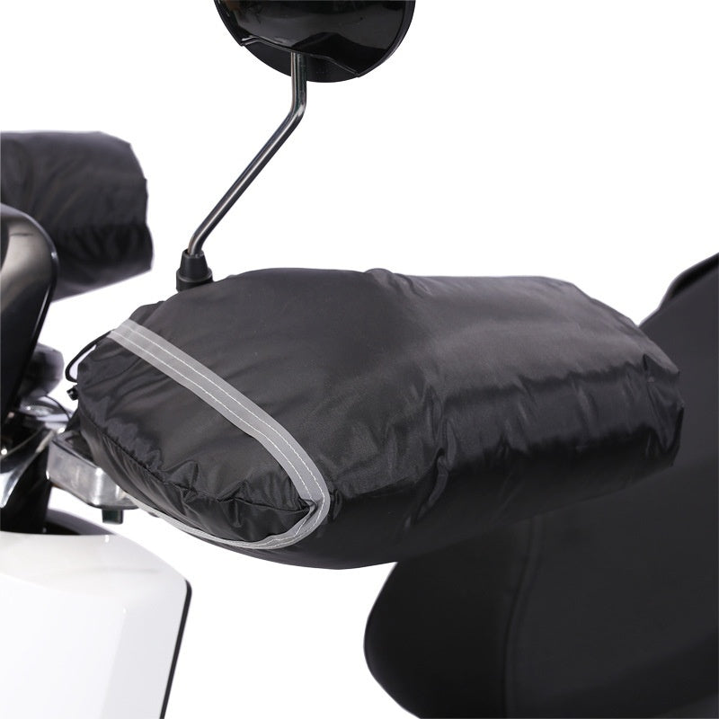 Winter Electric Motorcycle Handle Thickened Waterproof