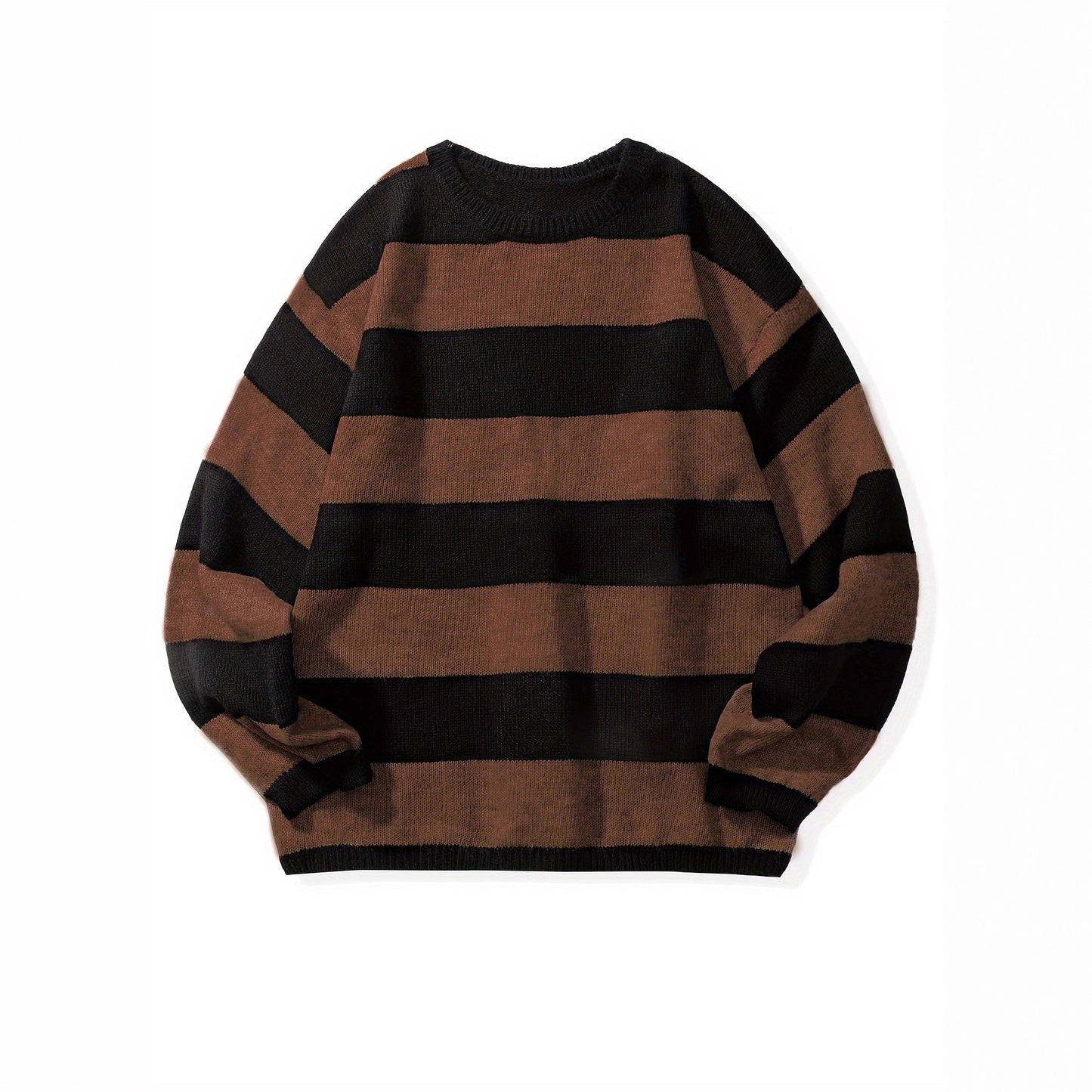 High-quality retro wool sweater, Knitwear Loose American