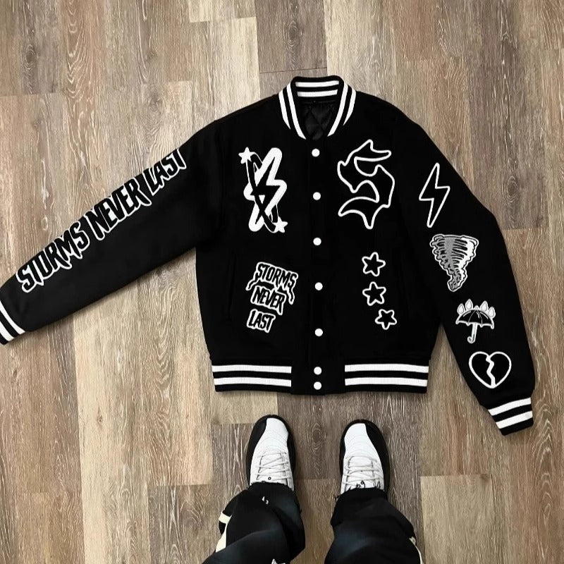 Loose Jacket Coat High Street Hip Hop