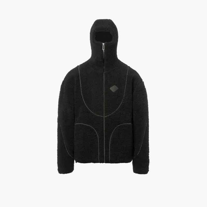 Zipper Letter Embroidery Warm Autumn Winter Sweater