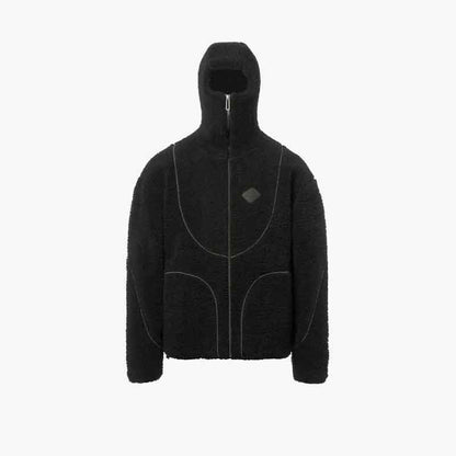 Zipper Letter Embroidery Warm Autumn Winter Sweater
