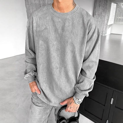 Casual Trends Round Neck Long Sleeve Sweater