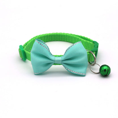 New Pet Bow Bell Necklace