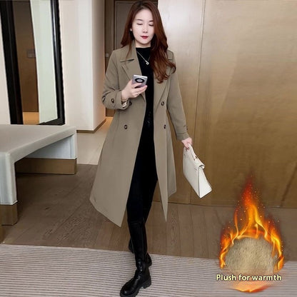 Stylish trench house, elegant Korean style.