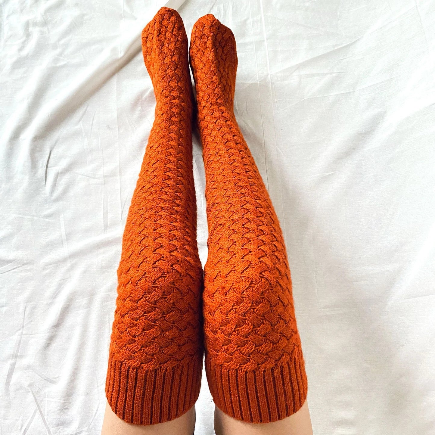 Indoor Home Wool Keep Warm Knee Pads Bedroom Living Rooms