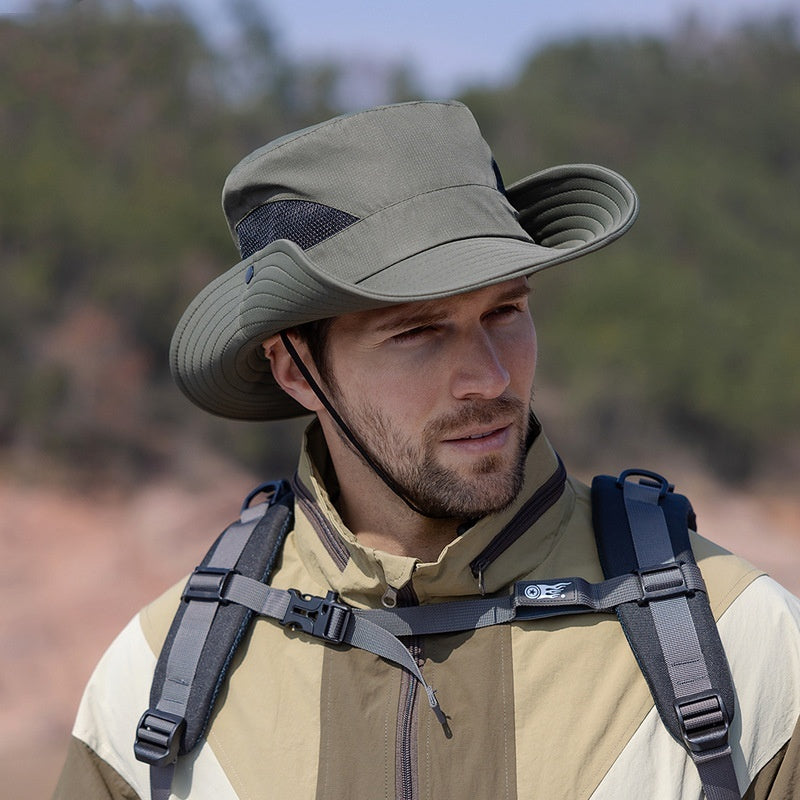 Sun Protection Sun Hat Men's Outdoor Fishing Mountaineering Bucket Hat