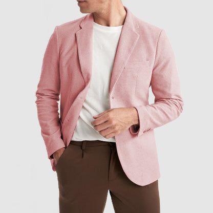 Business Casual Printing Fashionable Men's Jacket