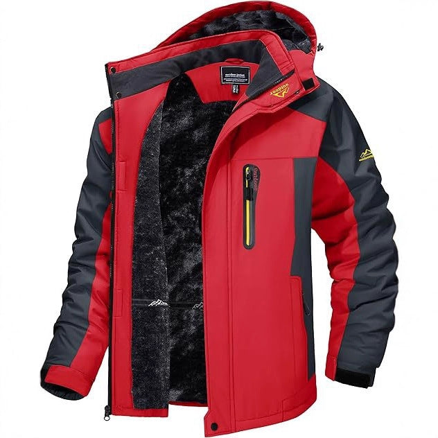 Men's Casual Hooded Warm Cotton Coat