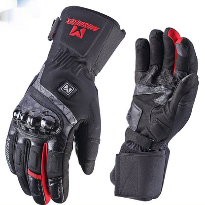 Electric car motorcycle heating gloves