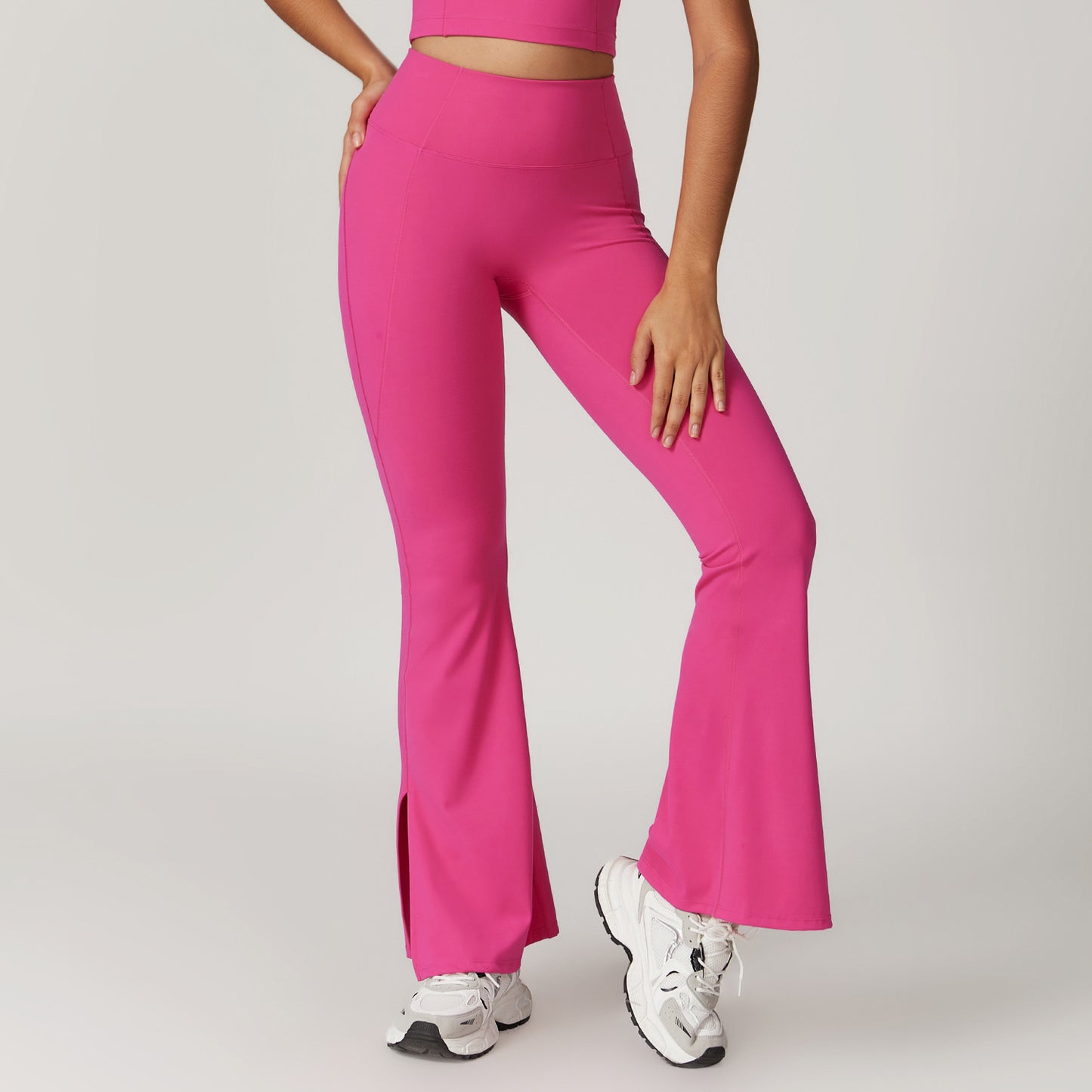 Outer Wear High Waist Wide Leg Hip Raise Yoga Pants