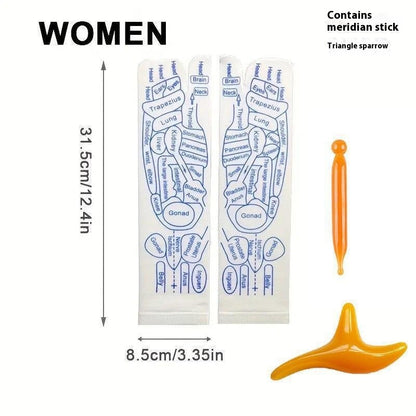 Massage Relieve Tired Feet Socks Acupressure Foot Massager Reflexology Socks Foot Point Sock Foot Point Tool Physiotherapy Sock
