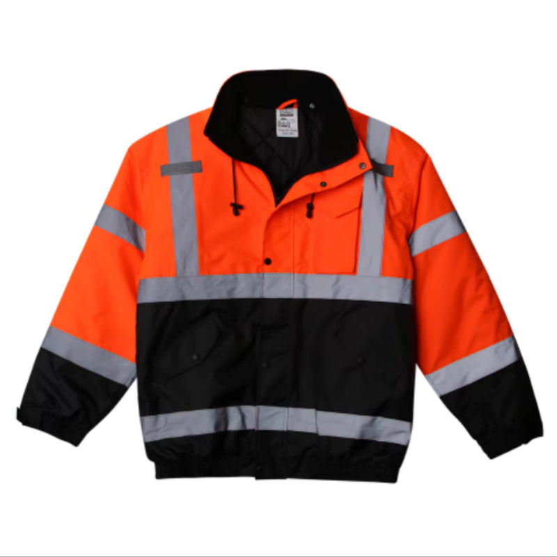 High Visibility Safety Work Clothes High Visible Waterproof Rain Gear Coat