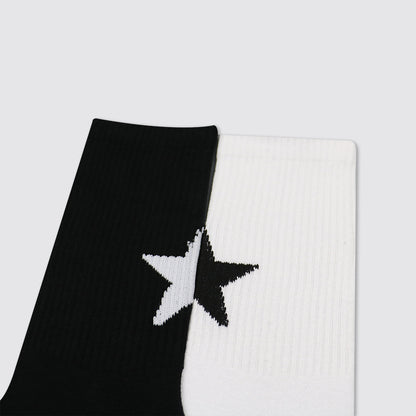 Simple Personality Street Sport Calf-length tights