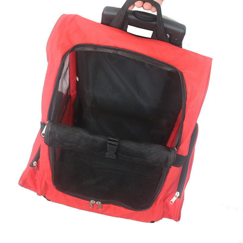 Pet Rucksack Foldable Car Dogs And Cats Pet Bag