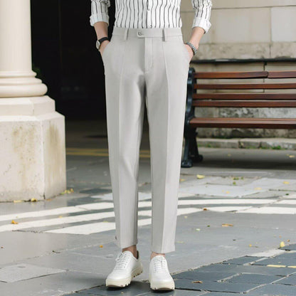 Men's Casual Korean Ankle Suit Pants