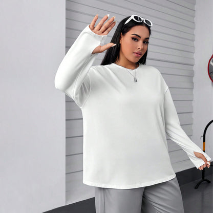 Women's round winter sweater, round autumn sweater