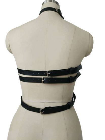 Accessories for women's full leather dance costumes