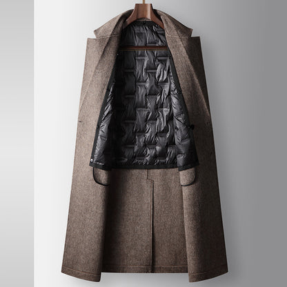 Men's Woolen Coat Autumn and Winter