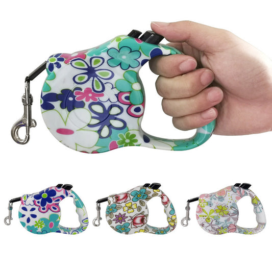 Multi-color Printing Pet Automatic Telescopic Tractor