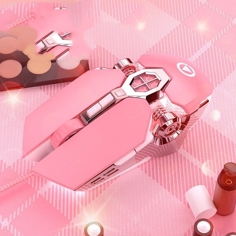 Cute Mechanical Gaming Macro Mute Computer Accessories 