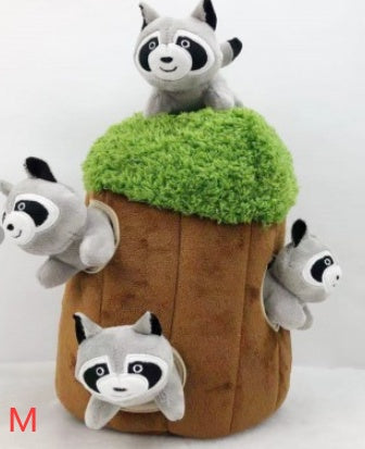 Pet Whispering Molar Plush Toy Raccoon Fox