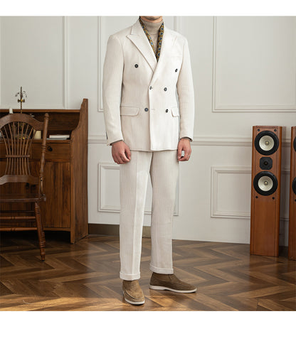 Luxury Double Suit for Autumn and Winter