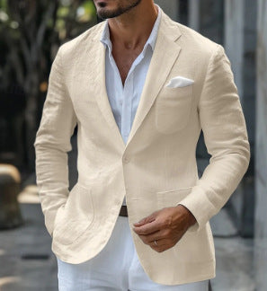 Business Casual Printing Fashionable Men's Jacket