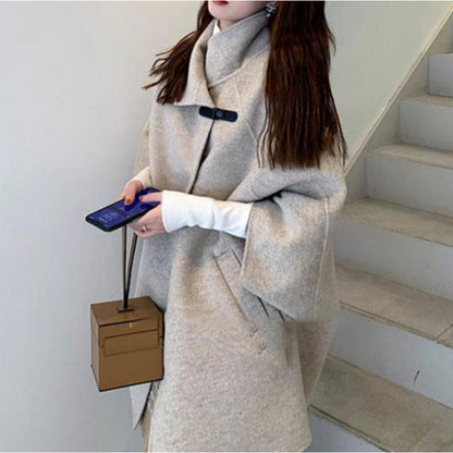 Japanese Women's Coat, Autumn and Winter, New Korean Style