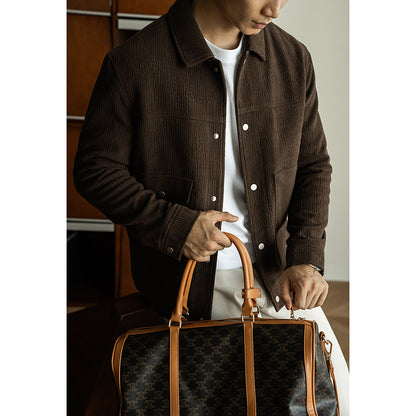 Men's High Texture Jacket for Autumn and Winter - New