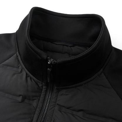 Short Stitching Down Jacket Men's Lightweight Warm Stand Collar