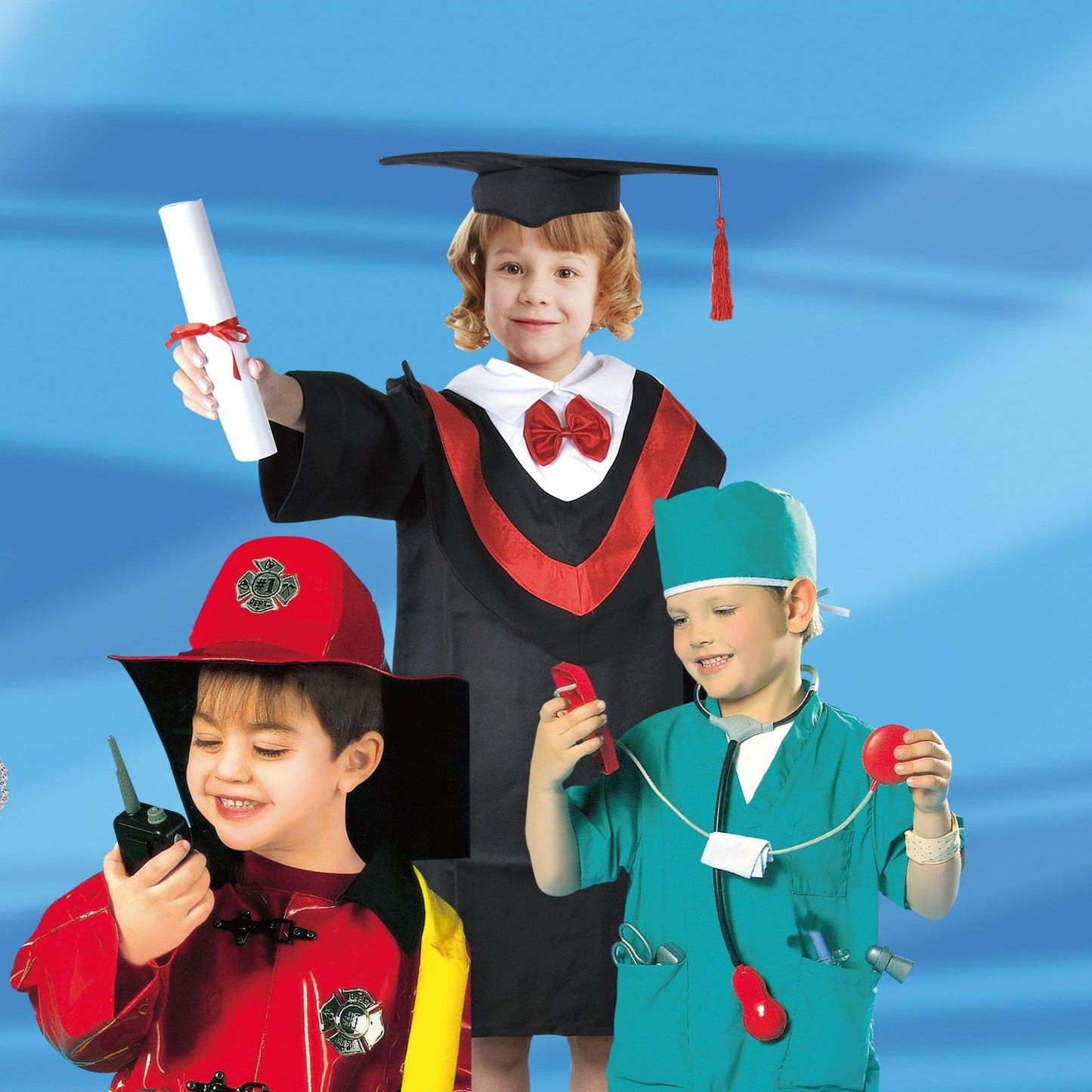 Children's Captain's Outfits, Girls Stewardess Clothing, Holiday Party Performance Wear