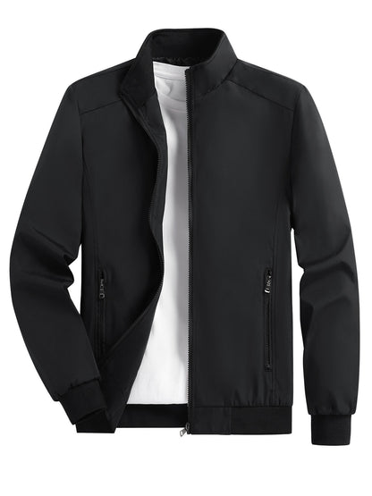 Executive Spring And Autumn Men's Casual Plus Size Jacket