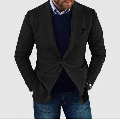 Business Casual Printing Fashionable Men's Jacket