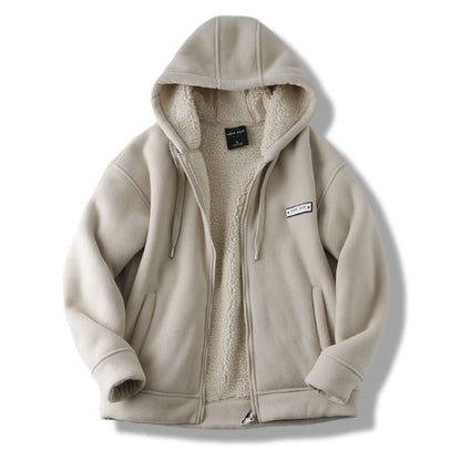 Polar Fleece Winter Men's Fleece-lined Thickened Jacket