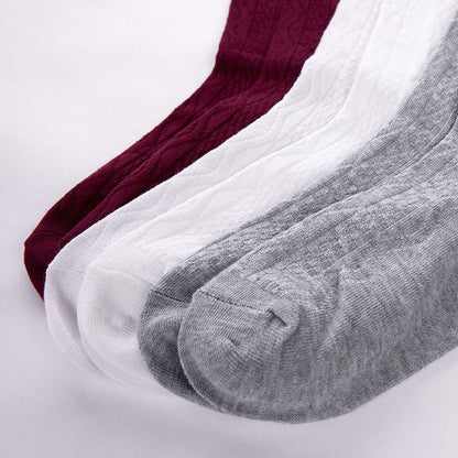 Women's fashionable wool socks for autumn and winter.