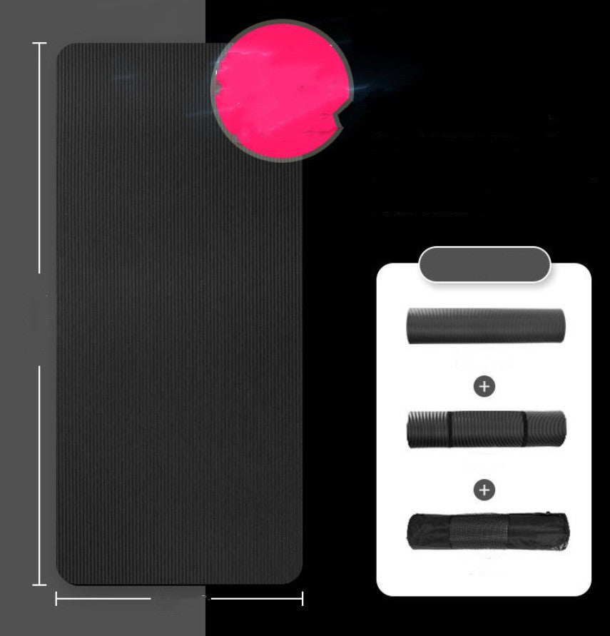 Non-slip sports fitness mat