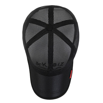 Summer Men's Mesh Breathable Baseball Cap Casual Sun-proof
