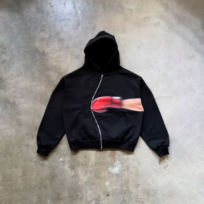 Zipper Cardigan Men's Fashion Hooded Sweatshirt Jacket