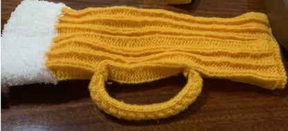 Color Matching Beer Room Thermal Middle Tube Thick Wool Socks
