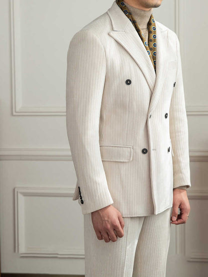 Luxury Double Suit for Autumn and Winter