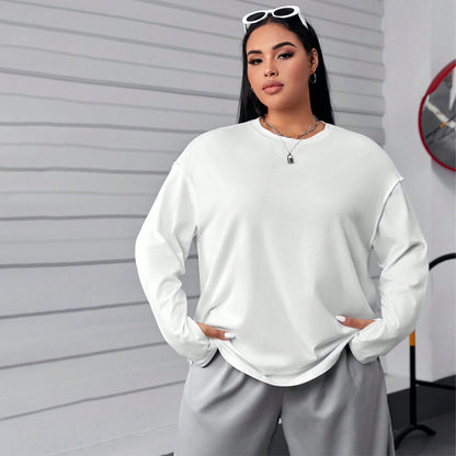 Women's round winter sweater, round autumn sweater